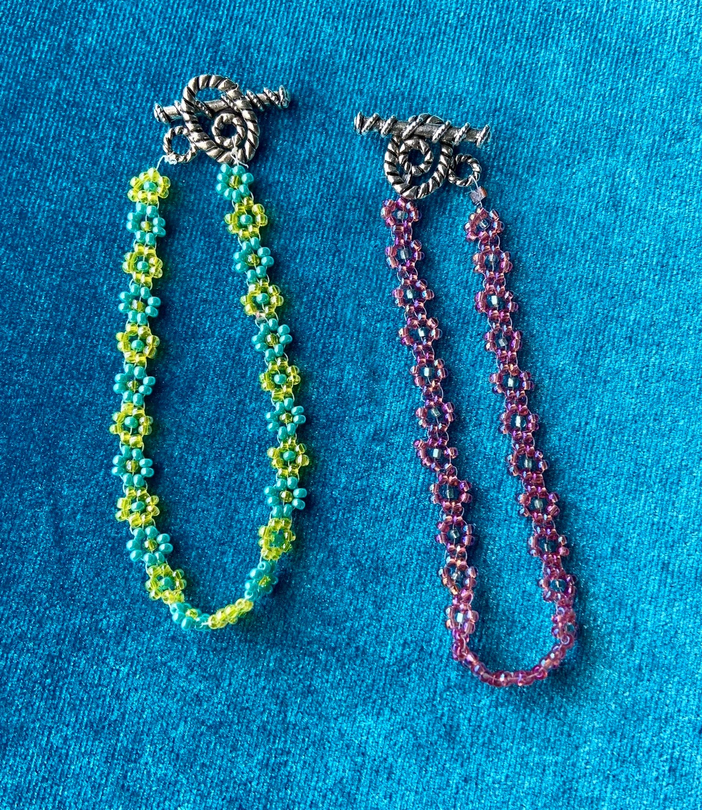 Woven Seed Bead Bracelets