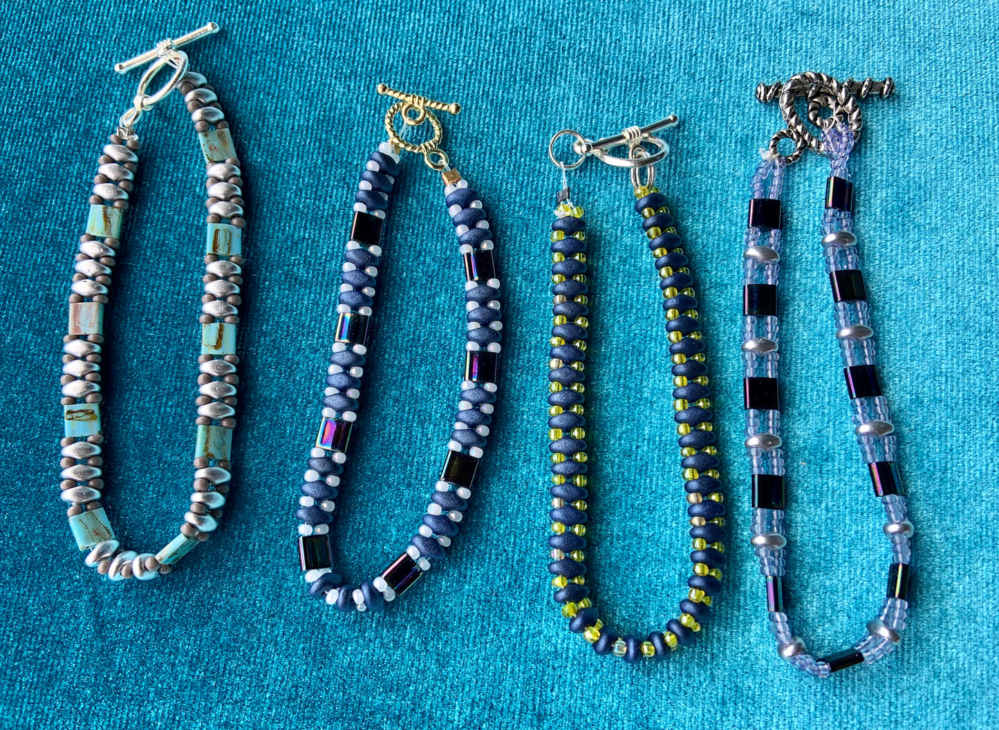 Woven Seed Bead Bracelets
